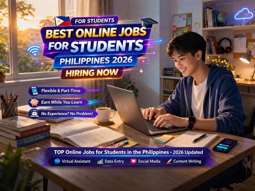 Best Online Jobs for Students Philippines 2026