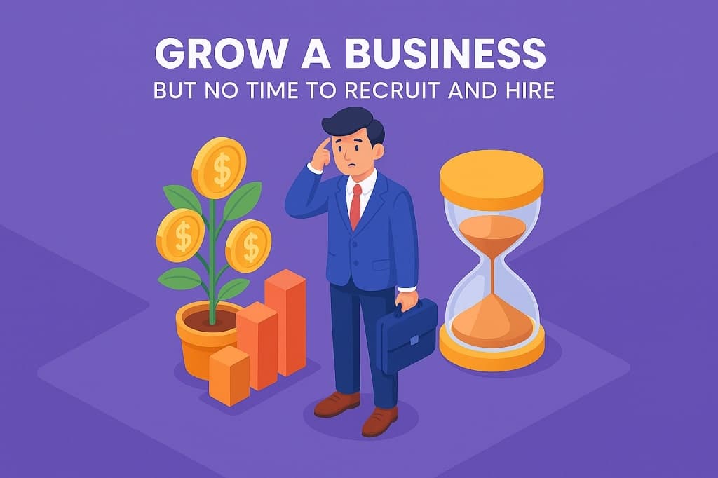 Do You Need to Grow Your Business But Don’t Have Time to Recruit and Hire?