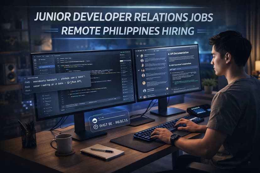 Junior Developer Relations Jobs Remote Philippines Hiring