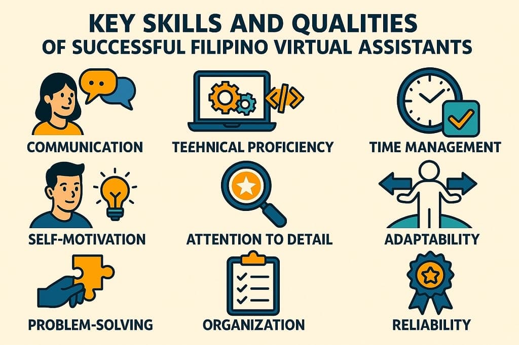 Key Skills and Qualities of Successful Filipino Virtual Assistants