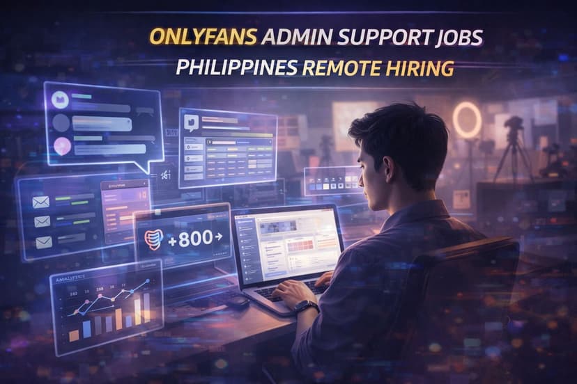 OnlyFans Admin Support Jobs Philippines Remote Hiring