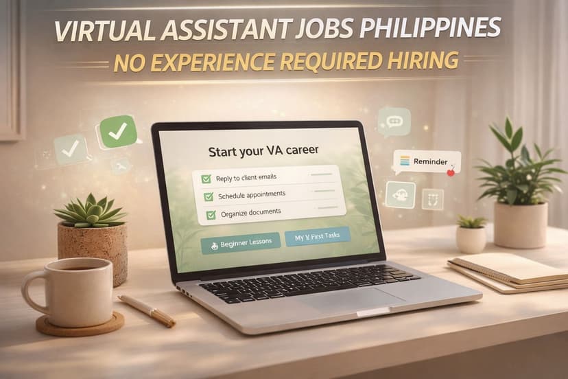 Virtual Assistant Jobs Philippines No Experience Required Hiring