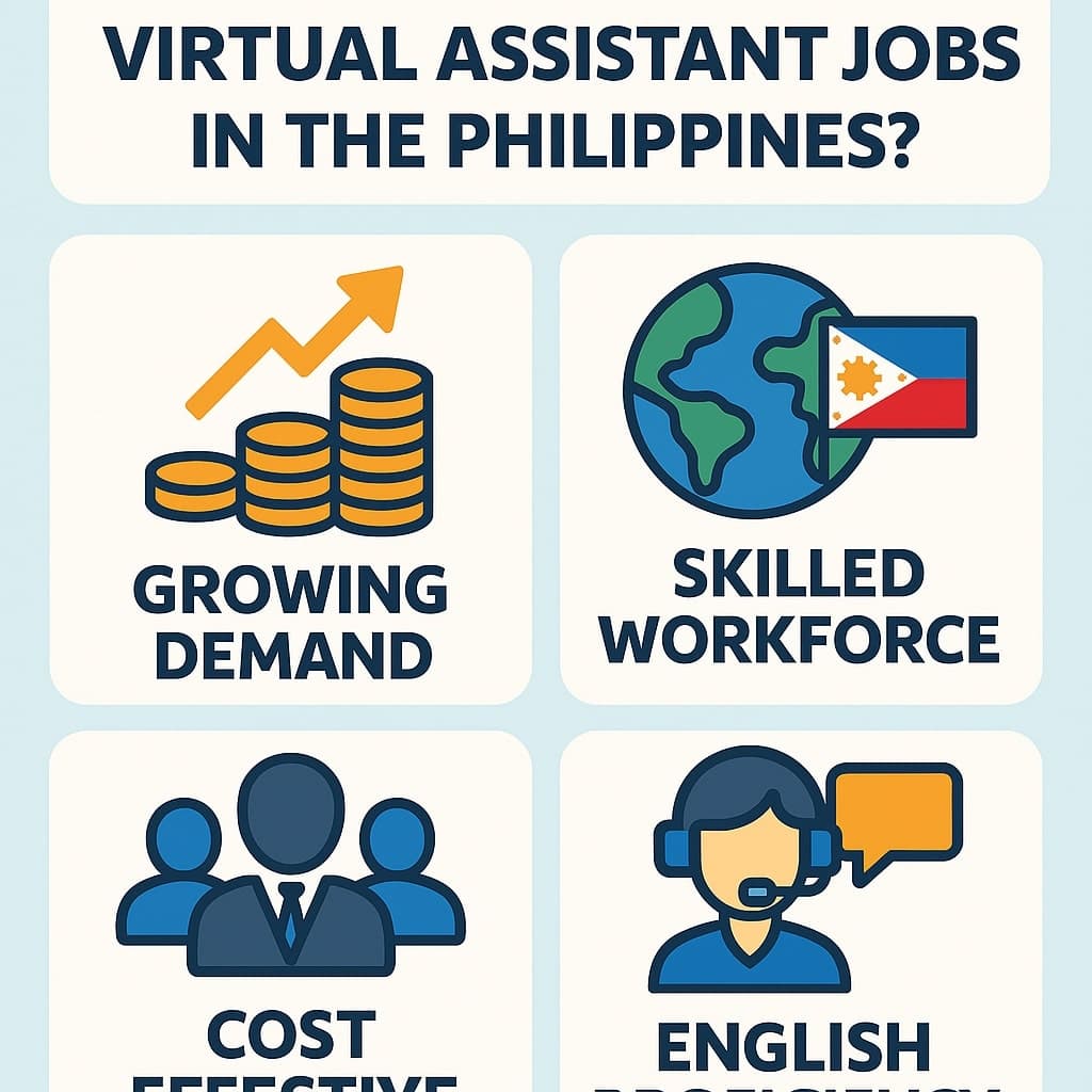Why Choose Virtual Assistant Jobs in the Philippines?