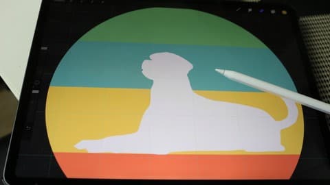 Creating Digital Art on Procreate on iPad