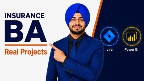 Insurance Business Analyst: Get Hired with Real Projects