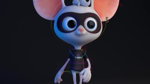 Rigging de personajes en Maya - Ratón