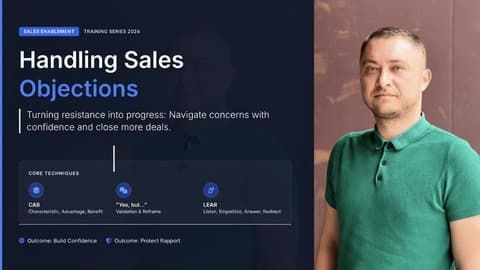 Sales Training- Lead Management & Sales Stages