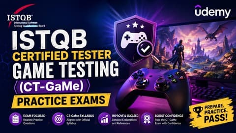 ISTQB Certified Tester Game Testing CT-GaMe Practice Exams