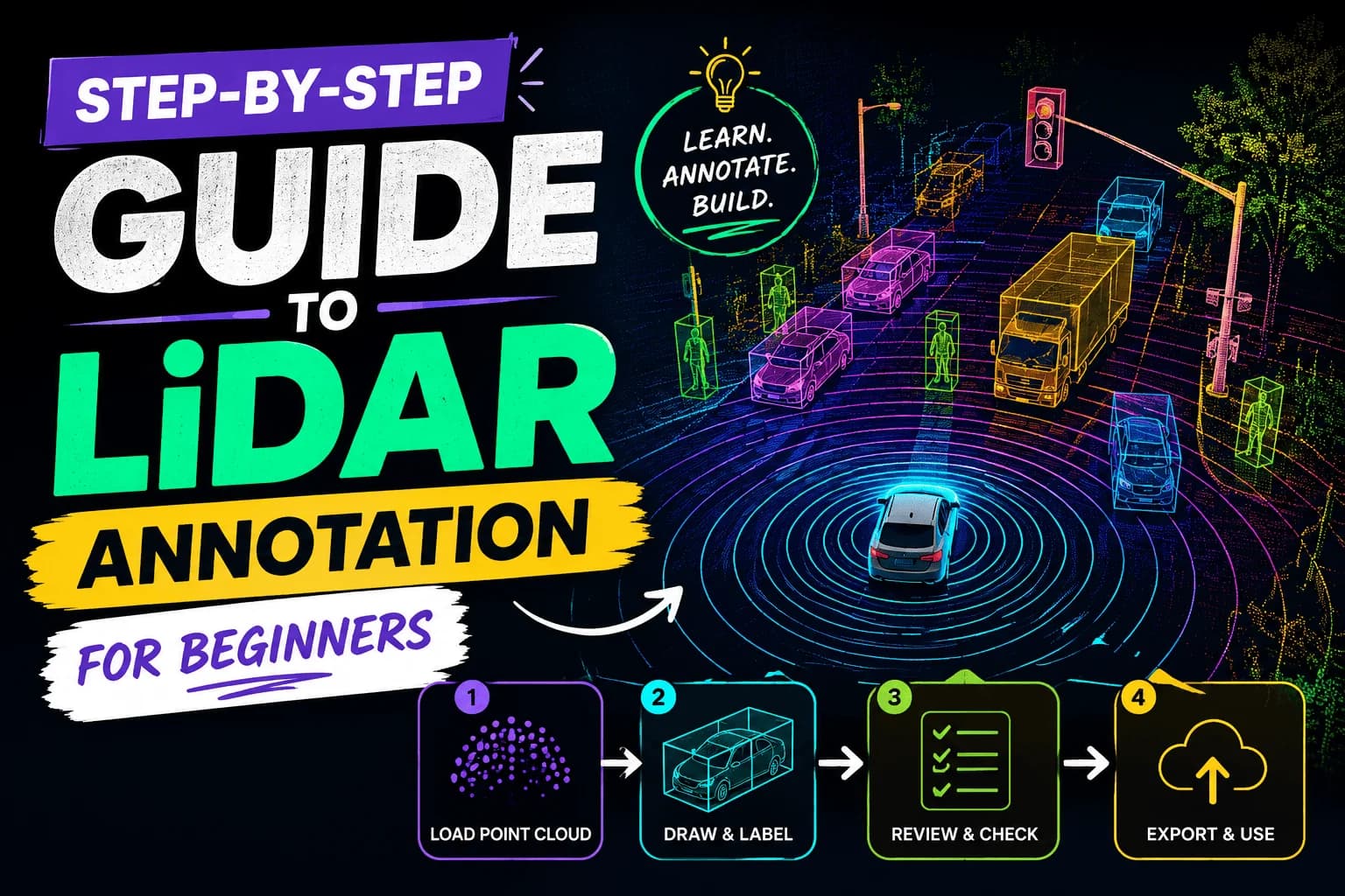 Step-by-Step Guide to LiDAR Annotation for Beginners