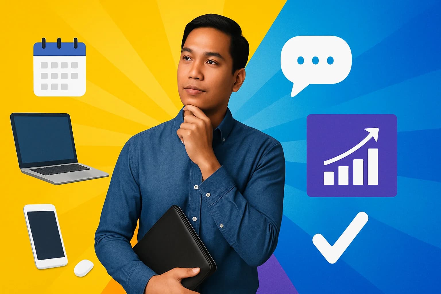 Filipino applicant choosing among three practical remote work career paths