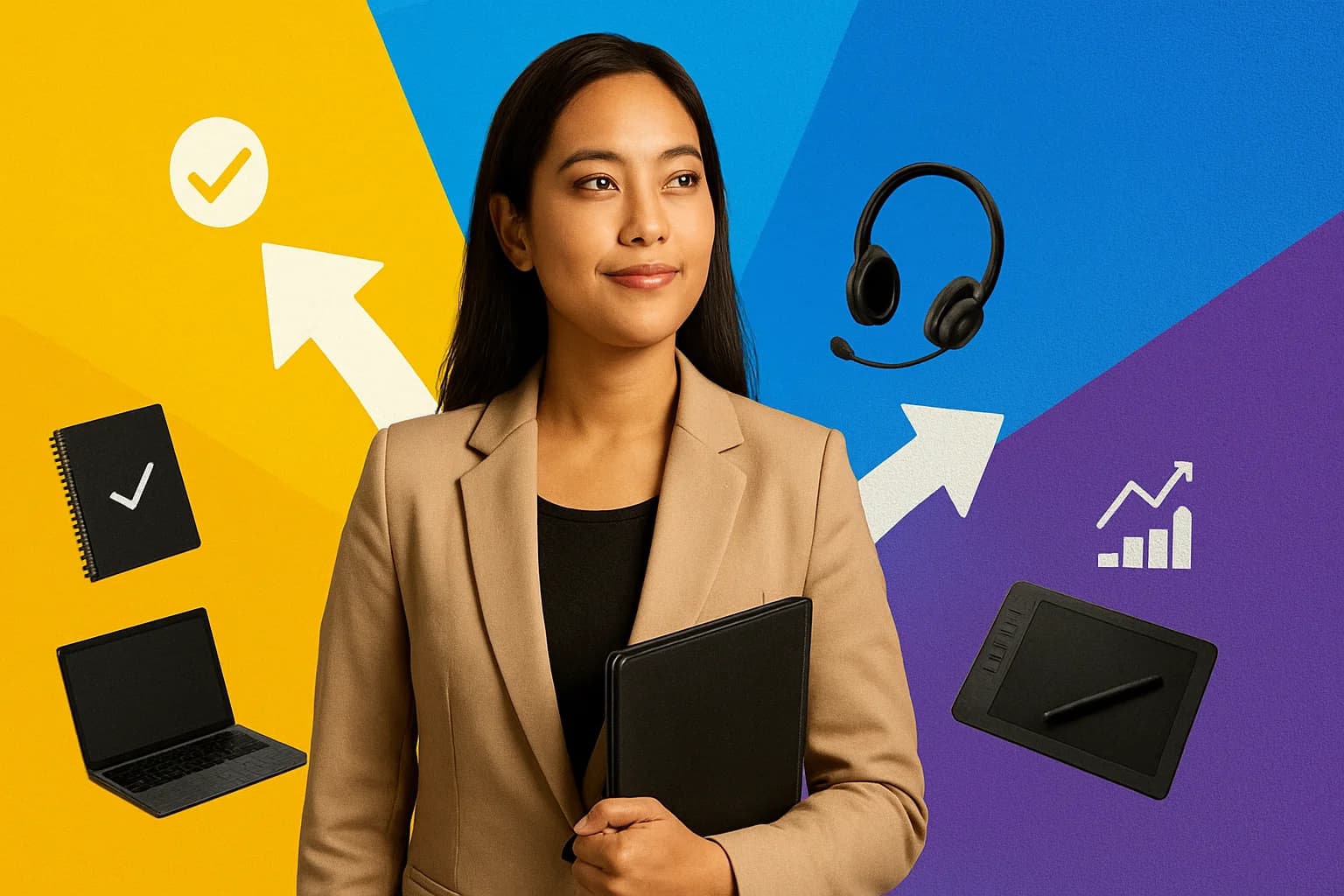 Filipino job seeker choosing among remote career paths