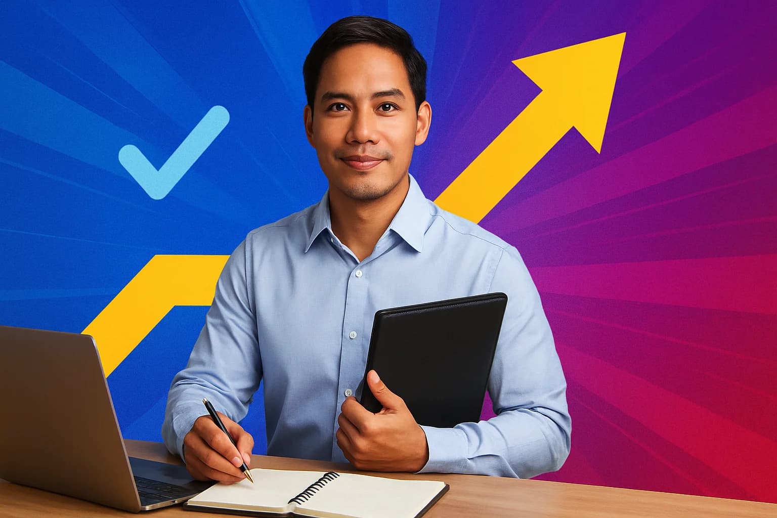 Filipino job seeker preparing proof for remote work in Philippines