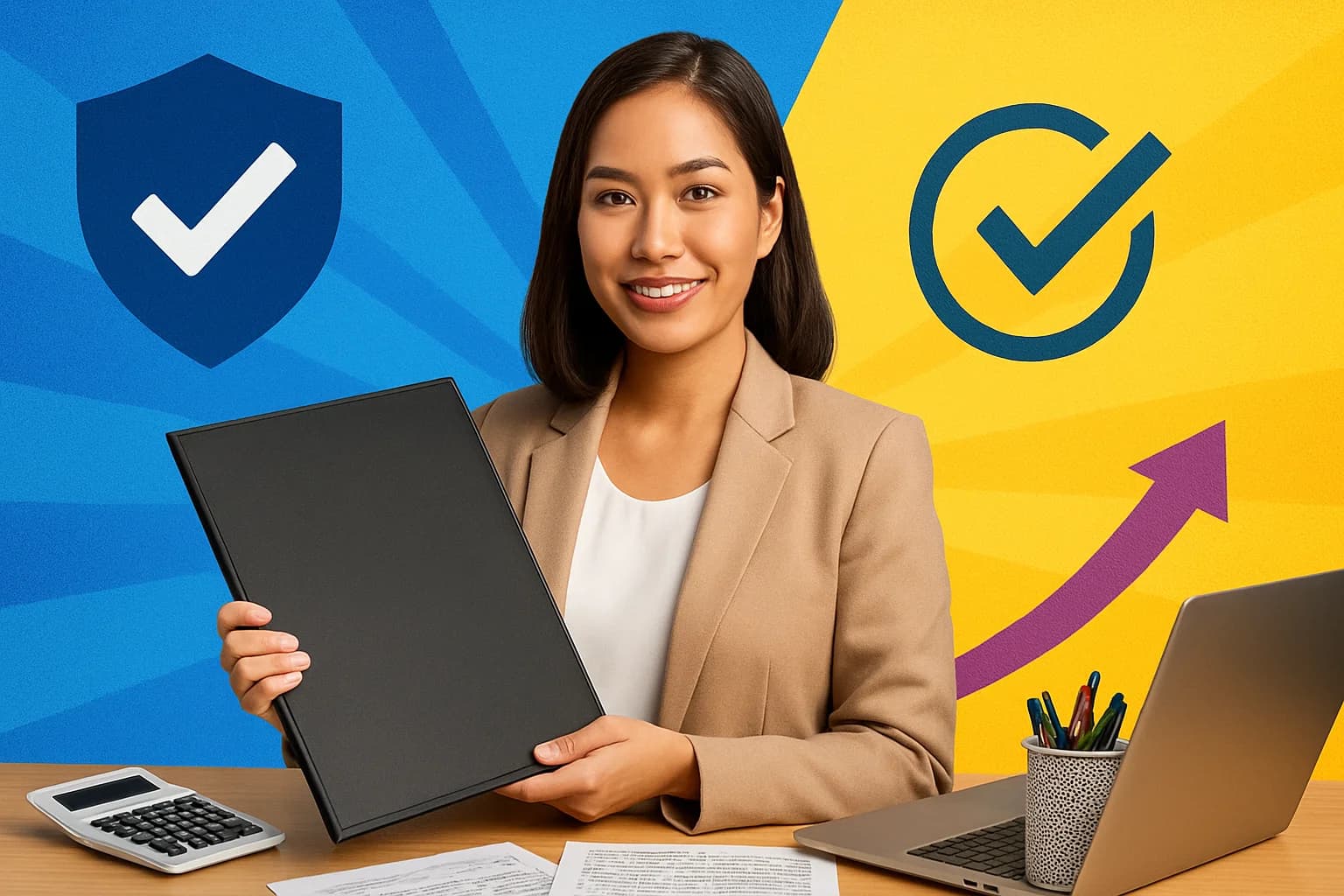Filipino accountant preparing for a secure remote accounting career